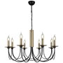 Opviq Candelabro de Metal Antigüedad y Negro de 65-85 cm